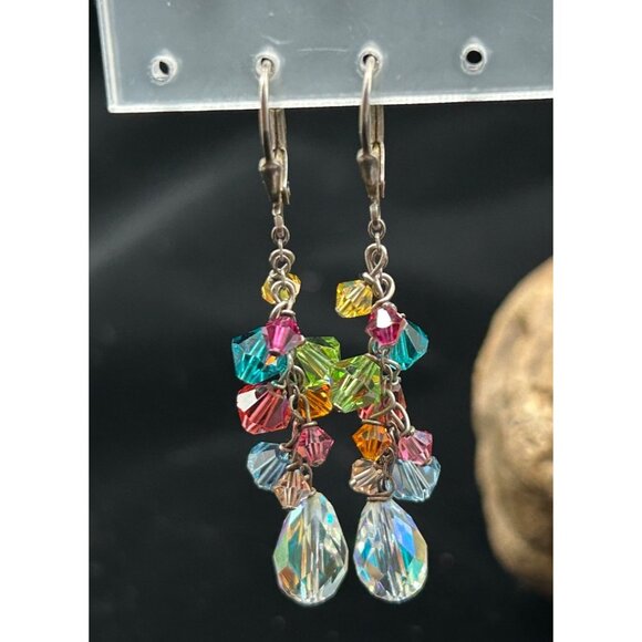 Fruits of the Holy Spirit Silver Earrings, Confirmation First Communion Galatian - Picture 2 of 5